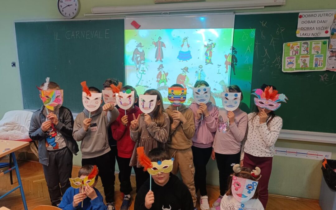 Talijanski karneval u našoj školi