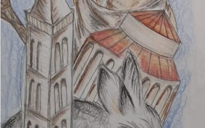 Zapaženo likovno ostvarenje naše učenice na natječaju „Bl. Jakov Zadranin”